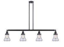 Innovations Lighting 214-BK-G194-LED - Bellmont - 4 Light - 51 inch - Matte Black - Stem Hung - Island Light