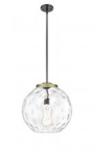 Innovations Lighting 221-1S-BAB-G1215-16 - Athens Water Glass - 1 Light - 16 inch - Black Antique Brass - Cord hung - Pendant