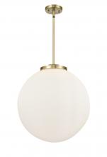 Innovations Lighting 221-3S-AB-G201-18 - Beacon - 3 Light - 18 inch - Antique Brass - Cord hung - Pendant