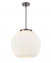 Innovations Lighting 221-3S-OB-G121-16-LED - Athens - 3 Light - 16 inch - Oil Rubbed Bronze - Cord hung - Pendant