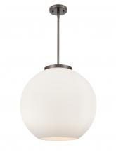 Innovations Lighting 221-3S-OB-G121-18-LED - Athens - 3 Light - 18 inch - Oil Rubbed Bronze - Cord hung - Pendant