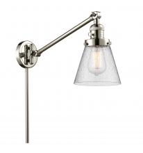 Innovations Lighting 237-PN-G64 - Cone - 1 Light - 8 inch - Polished Nickel - Swing Arm