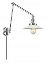 Innovations Lighting 238-PC-G1 - Halophane - 1 Light - 9 inch - Polished Chrome - Swing Arm