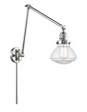 Innovations Lighting 238-PC-G322 - Olean - 1 Light - 9 inch - Polished Chrome - Swing Arm