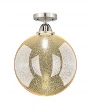 Innovations Lighting 288-1C-SN-G208-12 - Beacon - 1 Light - 12 inch - Brushed Satin Nickel - Semi-Flush Mount