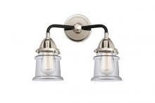 Innovations Lighting 288-2W-BPN-G182S - Canton - 2 Light - 13 inch - Black Polished Nickel - Bath Vanity Light