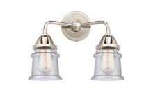 Innovations Lighting 288-2W-PN-G184S - Canton - 2 Light - 13 inch - Polished Nickel - Bath Vanity Light