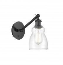 Innovations Lighting 317-1W-BK-G394 - Ellery - 1 Light - 5 inch - Matte Black - Sconce