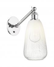 Innovations Lighting 317-1W-PC-G480-6OP - Brookhaven Almond - 1 Light - 6 inch - Polished Chrome - Sconce