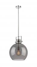 Innovations Lighting 411-1SL-PN-G410-14SM - Newton Sphere - 1 Light - 14 inch - Polished Nickel - Pendant