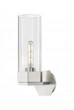 Innovations Lighting 427-1W-SN-G427-14CL - Claverack - 1 Light - 6 inch - Satin Nickel - Sconce