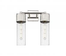 Innovations Lighting 428-2W-PN-G428-12SDY - Bolivar - 2 Light - 14 inch - Polished Nickel - Bath Vanity Light