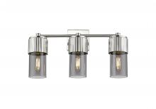 Innovations Lighting 428-3W-PN-G428-7SM - Bolivar - 3 Light - 21 inch - Polished Nickel - Bath Vanity Light