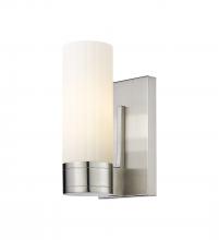 Innovations Lighting 429-1W-SN-G429-8WH - Empire - 1 Light - 5 inch - Satin Nickel - Sconce