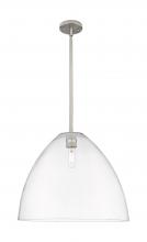 Innovations Lighting 434-1S-SN-GBD-162 - Crown Point - 1 Light - 16 inch - Satin Nickel - Pendant