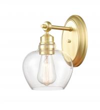 Innovations Lighting 438-1W-SB-G4382 - Amina Bath Vanity Light