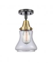 Innovations Lighting 447-1C-BAB-G192 - Bellmont - 1 Light - 6 inch - Black Antique Brass - Semi-Flush Mount