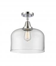 Innovations Lighting 447-1C-PC-G72-L-LED - Bell - 1 Light - 12 inch - Polished Chrome - Flush Mount