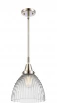 Innovations Lighting 447-1S-PN-G222 - Seneca Falls - 1 Light - 10 inch - Polished Nickel - Mini Pendant