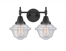 Innovations Lighting 447-2W-BK-G534 - Oxford - 2 Light - 17 inch - Matte Black - Bath Vanity Light