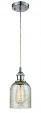 Innovations Lighting 516-1P-PC-G259 - Caledonia - 1 Light - 5 inch - Polished Chrome - Cord hung - Mini Pendant