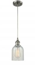 Innovations Lighting 516-1P-SN-G2511 - Caledonia - 1 Light - 5 inch - Brushed Satin Nickel - Cord hung - Mini Pendant