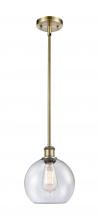 Innovations Lighting 516-1S-AB-G124 - Athens - 1 Light - 8 inch - Antique Brass - Mini Pendant