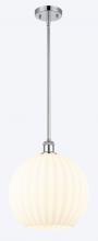 Innovations Lighting 516-1S-PC-G1217-12WV - White Venetian - 1 Light - 12 inch - Polished Chrome - Mini Pendant