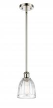 Innovations Lighting 516-1S-PN-G442 - Brookfield - 1 Light - 6 inch - Polished Nickel - Mini Pendant