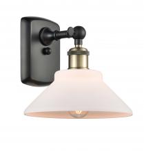 Innovations Lighting 516-1W-BAB-G131 - Orwell - 1 Light - 8 inch - Black Antique Brass - Sconce