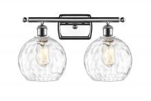 Innovations Lighting 516-2W-PC-G1215-8 - Athens Water Glass - 2 Light - 18 inch - Polished Chrome - Bath Vanity Light