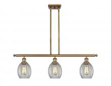 Innovations Lighting 516-3I-BB-G82 - Eaton - 3 Light - 36 inch - Brushed Brass - Cord hung - Island Light