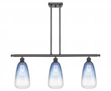 Innovations Lighting 516-3I-OB-G480-6SB - Brookhaven Almond - 3 Light - 36 inch - Oil Rubbed Bronze - Stem Hung - Island Light