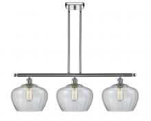 Innovations Lighting 516-3I-PC-G92-L - Fenton - 3 Light - 38 inch - Polished Chrome - Cord hung - Island Light