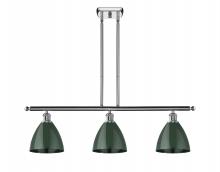 Innovations Lighting 516-3I-PC-MBD-75-GR - Plymouth - 3 Light - 36 inch - Polished Chrome - Cord hung - Island Light