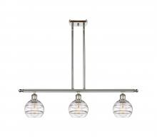 Innovations Lighting 516-3I-PN-G556-6CL - Rochester - 3 Light - 36 inch - Polished Nickel - Cord hung - Island Light