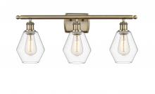 Innovations Lighting 516-3W-AB-G652-6 - Cindyrella - 3 Light - 26 inch - Antique Brass - Bath Vanity Light