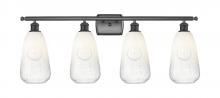 Innovations Lighting 516-4W-OB-G480-6OP - Brookhaven Almond - 4 Light - 36 inch - Oil Rubbed Bronze - Bath Vanity Light