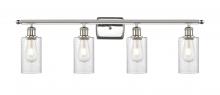 Innovations Lighting 516-4W-PN-G804 - Clymer - 4 Light - 34 inch - Polished Nickel - Bath Vanity Light