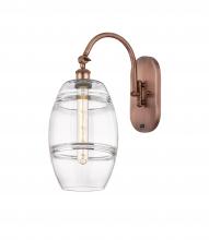 Innovations Lighting 518-1W-AC-G557-8CL - Vaz - 1 Light - 8 inch - Antique Copper - Sconce