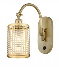 Innovations Lighting 518-1W-SG-M18-SG - Nestbrook - 1 Light - 5 inch - Satin Gold - Sconce