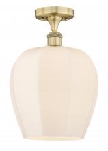 Innovations Lighting 616-1F-BB-G461-12 - Norfolk - 1 Light - 12 inch - Brushed Brass - Semi-Flush Mount