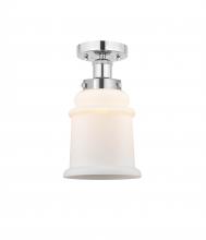 Innovations Lighting 616-1F-PC-G181 - Canton - 1 Light - 6 inch - Polished Chrome - Semi-Flush Mount