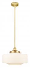 Innovations Lighting 616-1S-SG-G691-16 - Bridgeton - 1 Light - 16 inch - Satin Gold - Stem Hung - Mini Pendant
