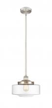 Innovations Lighting 616-1S-SN-G692-12 - Bridgeton - 1 Light - 12 inch - Brushed Satin Nickel - Stem Hung - Mini Pendant