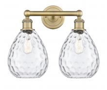 Innovations Lighting 616-2W-BB-G372 - Waverly - 2 Light - 17 inch - Brushed Brass - Bath Vanity Light