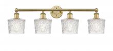 Innovations Lighting 616-4W-BB-G402 - Niagara - 4 Light - 34 inch - Brushed Brass - Bath Vanity Light