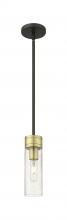 Innovations Lighting 617-1S-BAB-G617-8SDY - Boreas - 1 Light - 3 inch - Black Antique Brass - Stem Hung - Mini Pendant