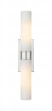 Innovations Lighting 617-2W-SN-G617-11SWH - Boreas - 2 Light - 24 inch - Satin Nickel - Bath Vanity Light