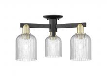 Innovations Lighting 716-3F-BAB-G559-5SDY - Bridal Veil - 3 Light - 6 inch - Black Antique Brass - Semi-Flush Mount